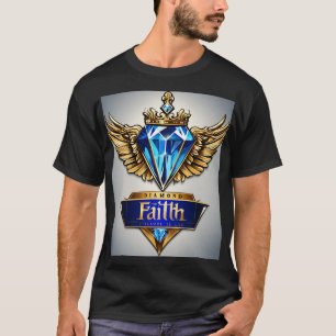 Camiseta 'Camiseta De La Fe De Los Diamantes De Cristal - F