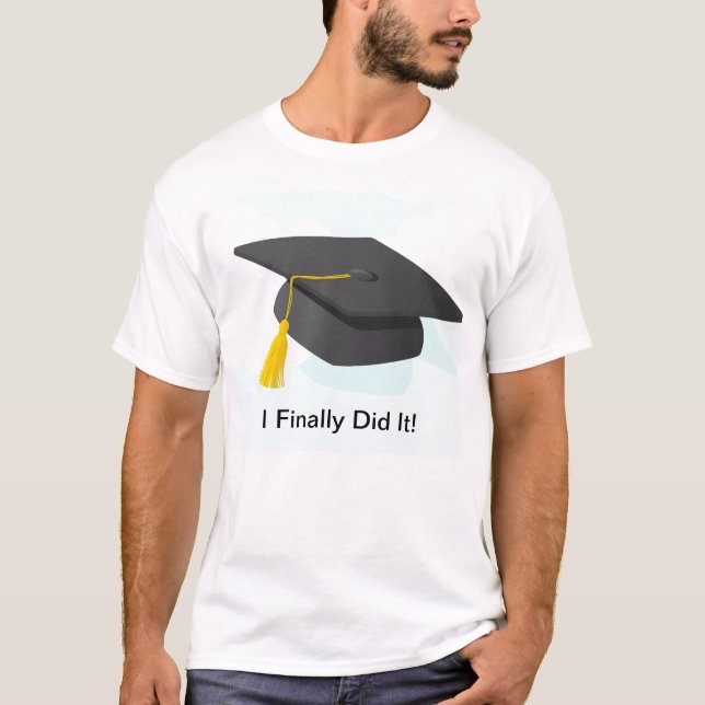 Camiseta ¡Camiseta de la graduación para él con el (Anverso)