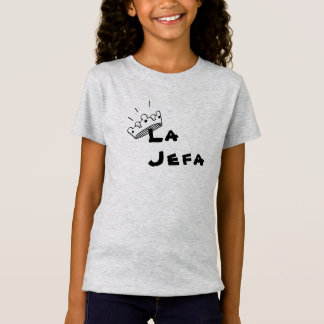 Camiseta "Camiseta de la niña de Jefa del La"