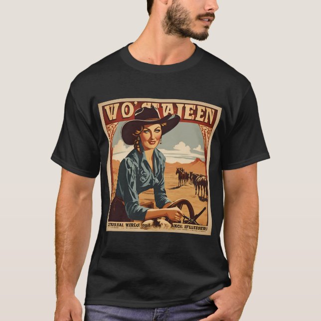 Camiseta "Camiseta de la Poster de las mujeres ventilares (Anverso)