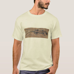 Camiseta ¡Camiseta de "Lizard on Sand", gran mirada al sud