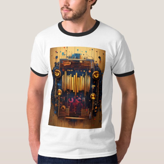 Camiseta "Camiseta de los hombres de Groove Master: Adoptar (Anverso)