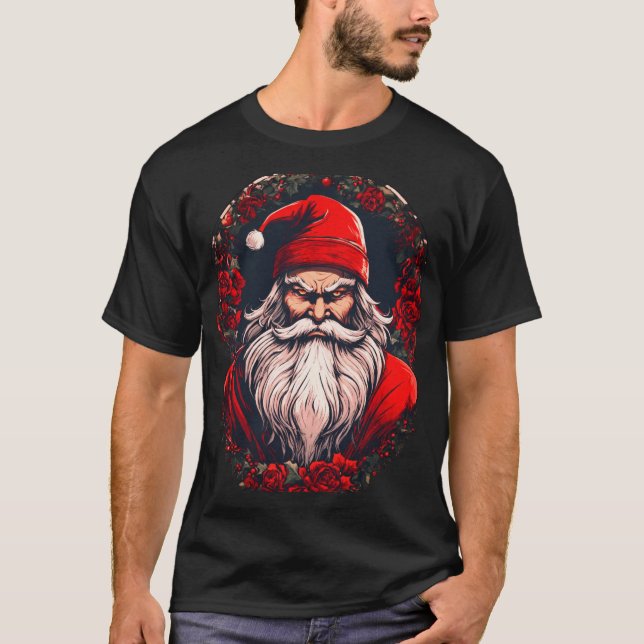 Camiseta "Camiseta de los Navidades de Santa Claus" (Anverso)