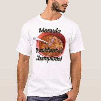 Camiseta ¡Camiseta de Men - desayuno de Menudo de
