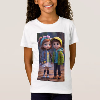 Camiseta "Camiseta de Moda y Chica de moda - Elegante Casua