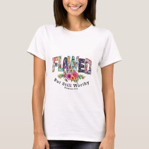 Camiseta, camiseta de mujer, defectuosa pero aún d