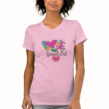 "Camiseta de mujer Love Is Beautiful – Romántica &
