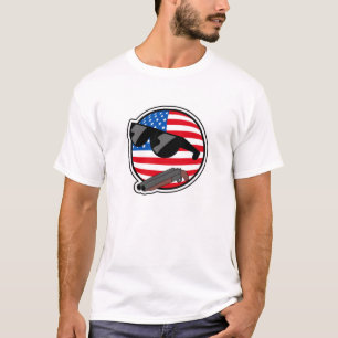 Camiseta 'Camiseta de Murica Polandball