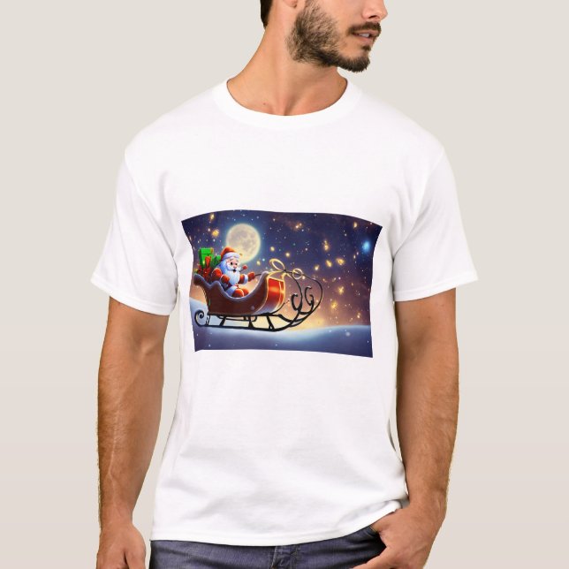 Camiseta "Camiseta de Navidades amargos y brillantes" (Anverso)