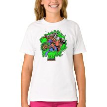 ¡Camiseta de niña BEAN! Heroes