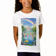 “Camiseta de niñas Aventura de Hadas Mágicas