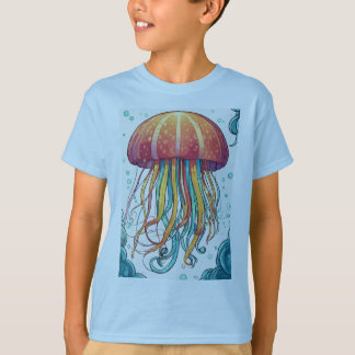 Camiseta "Camiseta de niños con medusas"
