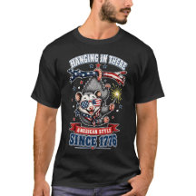 Camiseta de Opossum Colgando en Allí para el 4 de