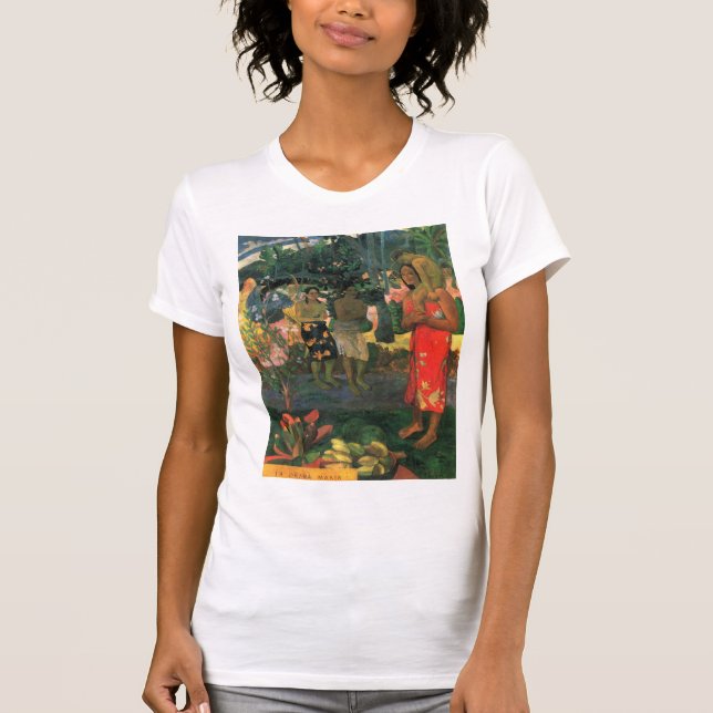Camiseta "Camiseta de Orana Maria" - Paul Gauguin del La (Anverso)