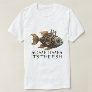 Camiseta ¡Camiseta de pez Steampunk!