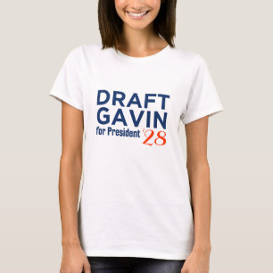 Camiseta ¡Camiseta de Proyecto Gavin Newsom para Presidente