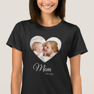 Camiseta *Camiseta de regalo del Día de la Madre con foto e