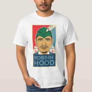 Camiseta ¡Camiseta de Robin Hood de la capilla de Barack