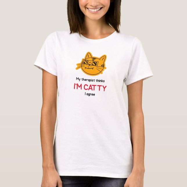 Camiseta ¡Camiseta de 'Soy Catty'! (Anverso)