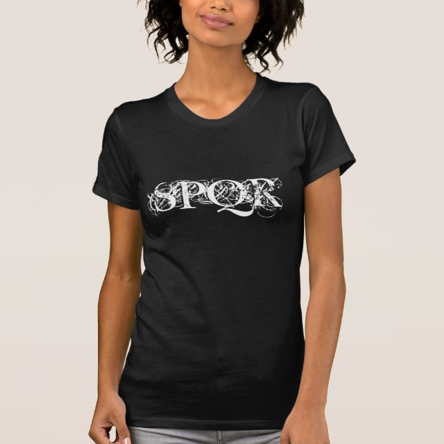 Camiseta "Camiseta de SPQR" para mujer (Anverso)