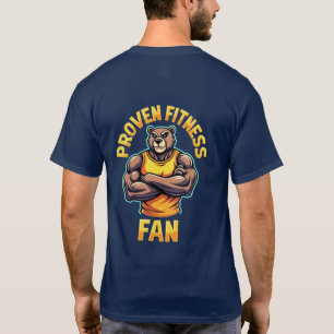 Camiseta "Camiseta De Ventilador De Gimnasio Comprobada: Ha