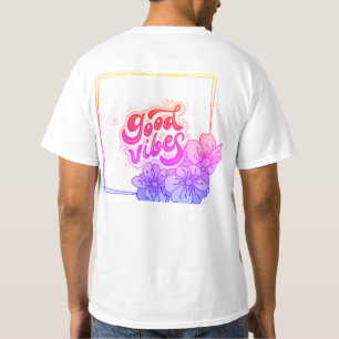 Camiseta (*Camiseta de Vibra de Frescura de Verano – Ligera