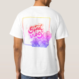 Camiseta (*Camiseta de Vibra de Frescura de Verano – Ligera