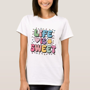 Camiseta "Camiseta del amor Bubblegum Bliss"
