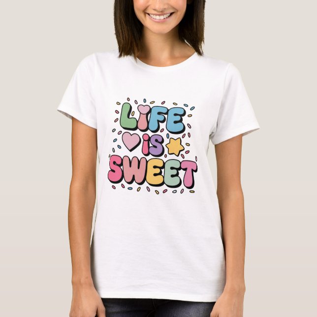 Camiseta "Camiseta del amor Bubblegum Bliss" (Anverso)