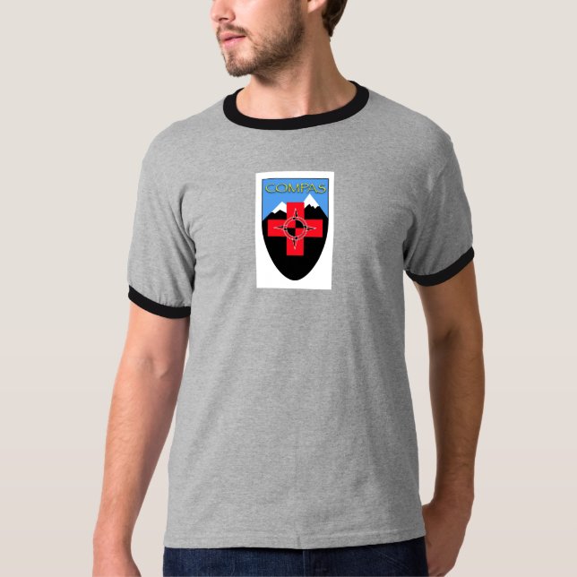 Camiseta ¡Camiseta del campanero de COMPAS, colores (Anverso)