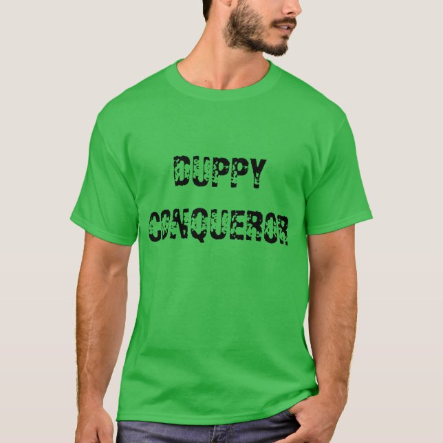 Camiseta "Camiseta del conquistador del Duppy" (Anverso)