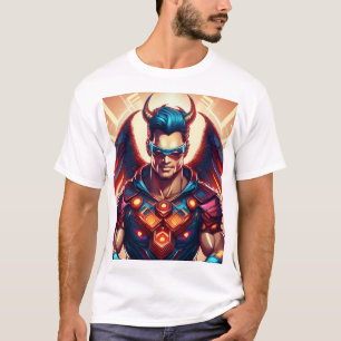 Camiseta "Camiseta del estratega del ángel diablo