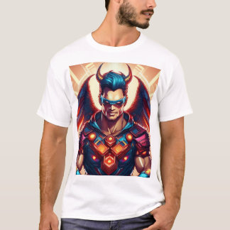 Camiseta "Camiseta del estratega del ángel diablo