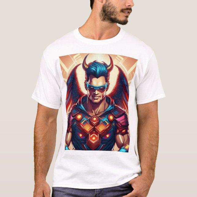 Camiseta "Camiseta del estratega del malvado Angel (Anverso)