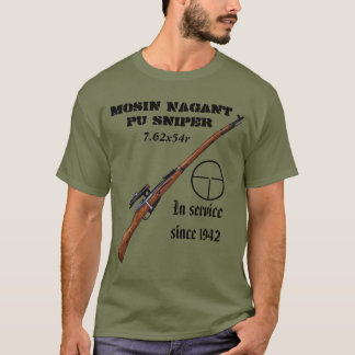 Camiseta ¡Camiseta del francotirador del soviet ww2 Mosin