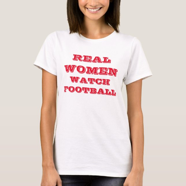Camiseta "Camiseta del fútbol del reloj de las mujeres (Anverso)
