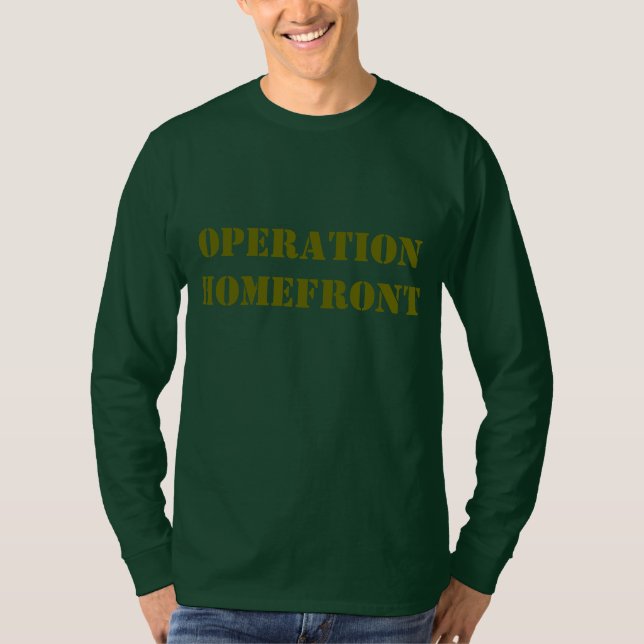 Camiseta "Camiseta del Homefront de la operación" (Anverso)