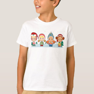 Camiseta ¡Camiseta del invierno para los niños - llévela