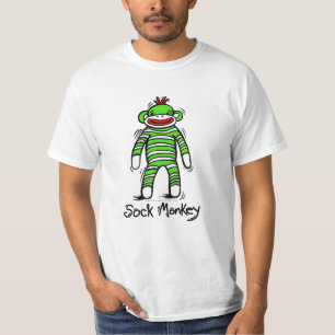 Camiseta ¡Camiseta del mono del calcetín oh sí!