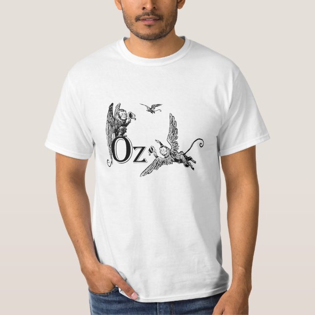 Camiseta ¡Camiseta del mono del vuelo - mago de Oz - (Anverso)
