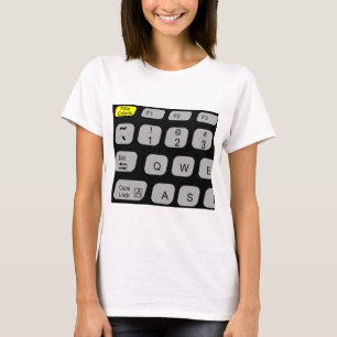 Camiseta "Camiseta del teclado del escape de Pina Colada"