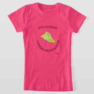 Camiseta Camiseta: deseo de helado