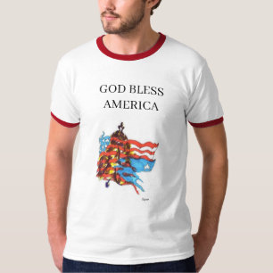 Camiseta Camiseta: DIOS BENDE A ESTADOS UNIDOS