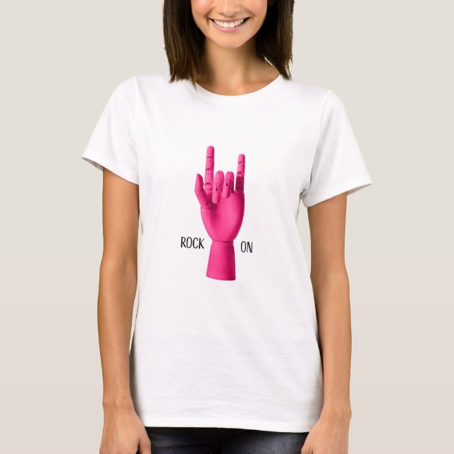Camiseta ¡Camiseta divertida en roca! (Anverso)