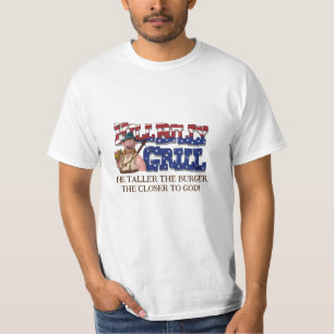 Camiseta ¡Camiseta divertida HillBilly Grill Dinamarca!