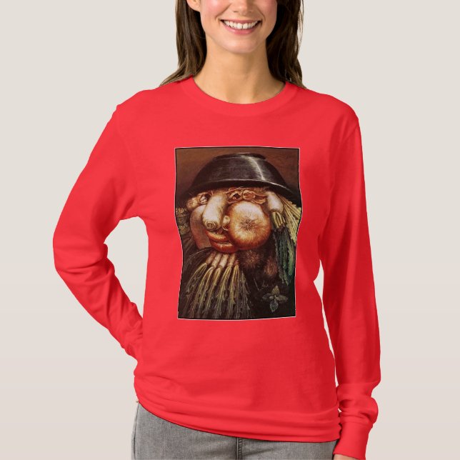 Camiseta Camiseta: El chef - de Giuseppe Acrimboldo (Anverso)