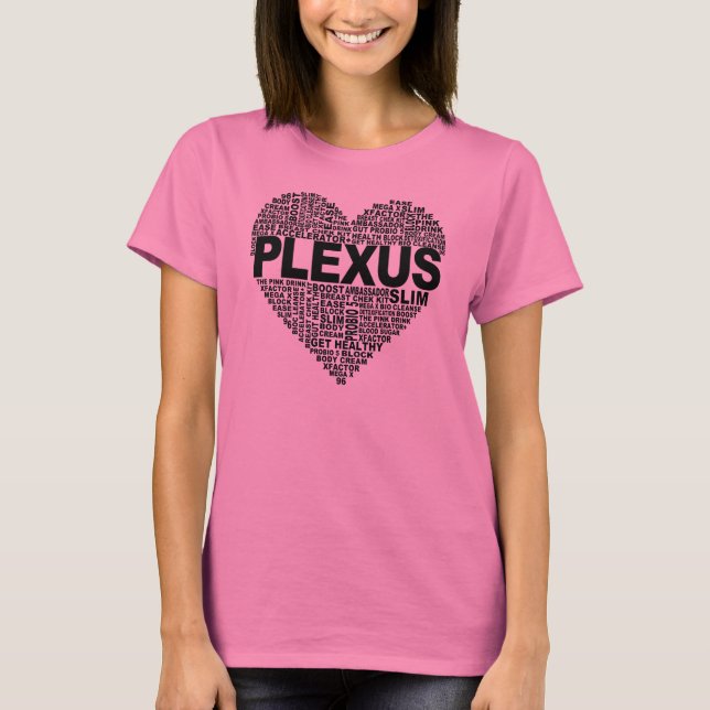 Camiseta Camiseta/el tanque del corazón del plexo (Anverso)