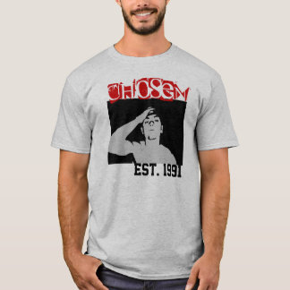 Camiseta "Camiseta elegida del esquema del lobo gris"