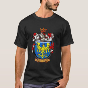 Camiseta Camiseta, escudo de armas, Sánchez, heráldica 