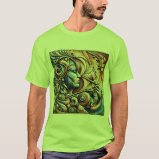 Camiseta "Camiseta estampada masculina - arte gráfico moder